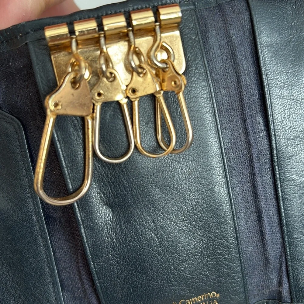 ROBERTA DI CAMERINO leather key case made in Italy - Picture 7 of 9